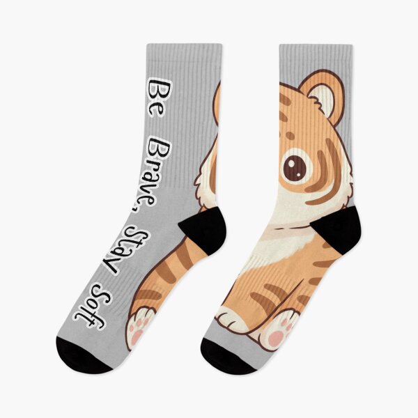 Item preview, Kawaii Lunar Zodiac TIGER: Be Brave, Stay Soft Pastel designed and sold by SebastianSpace.