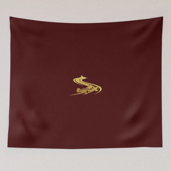 Item preview, Two race cars speeding through a sharp curve on a racetrack_13 designed and sold by Aariq.