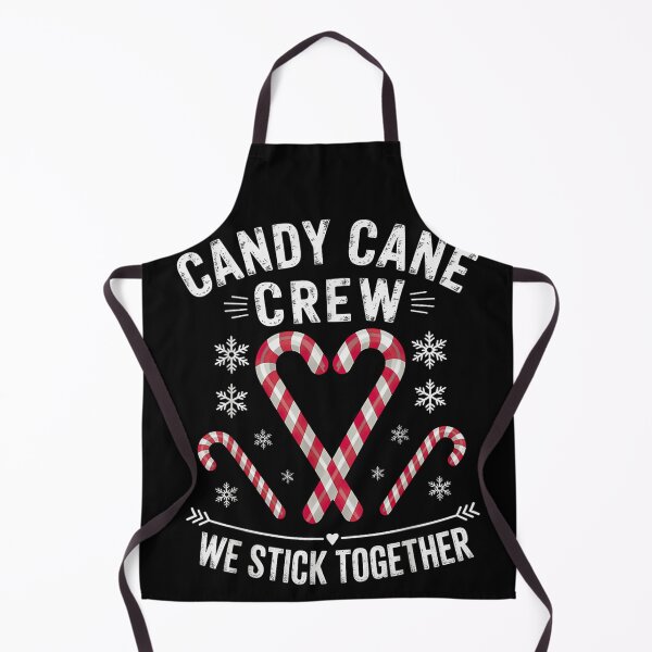 Item preview, Candy Cane Crew We Stick Together Sweet Holiday Team Graphic designed and sold by Chaya Reid.