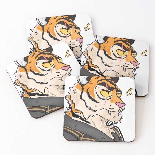 Item preview, Oscar el tigre de Fortnite designed and sold by dogemayne.