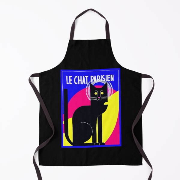 Item preview, Le Chat Parisien – Parisian Black Cat Art Deco Poster  designed and sold by FrancophileFun.