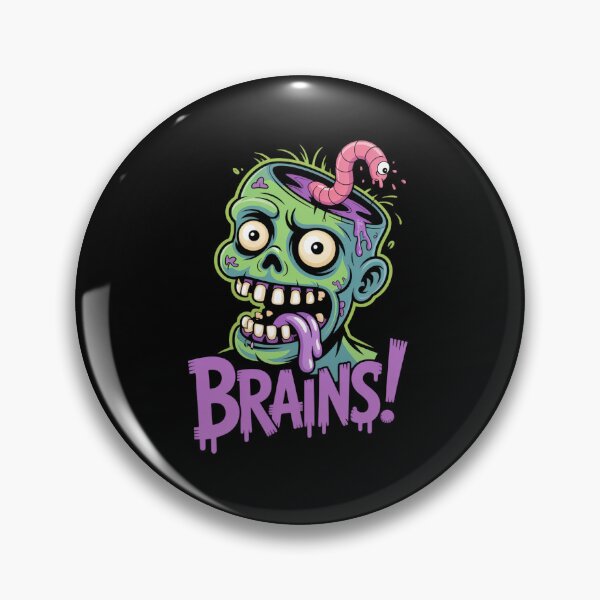 Item preview, Scary Zombie Face Spooky Halloween Trick Or Treat Picture designed and sold by VasilisLamArt.