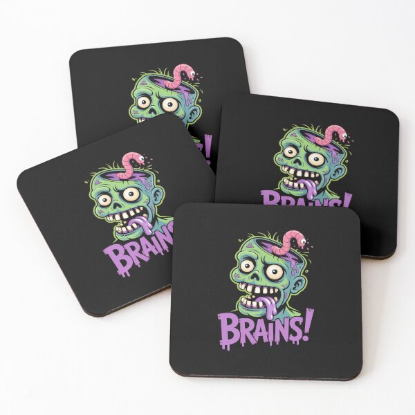 Item preview, Scary Zombie Face Spooky Halloween Trick Or Treat Picture designed and sold by VasilisLamArt.