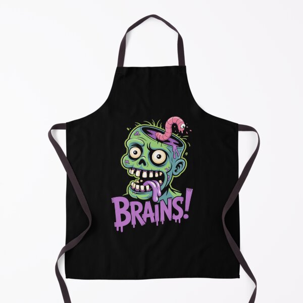 Item preview, Scary Zombie Face Spooky Halloween Trick Or Treat Picture designed and sold by VasilisLamArt.