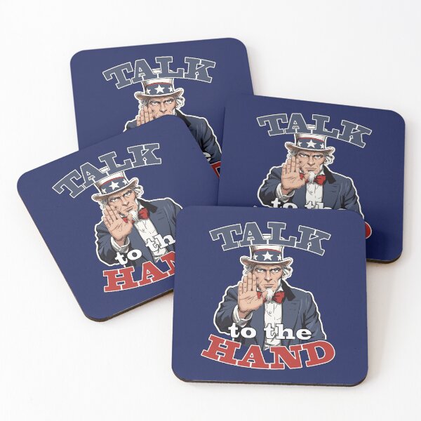 Item preview, Talk to the Hand | Uncle Sam Parody Funny Retro Meme T-Shirt designed and sold by Mr Lee.