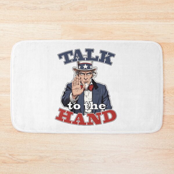 Item preview, Talk to the Hand | Uncle Sam Parody Funny Retro Meme T-Shirt designed and sold by Mr Lee.