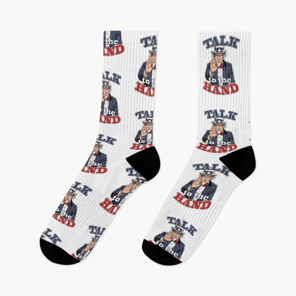 Item preview, Talk to the Hand | Uncle Sam Parody Funny Retro Meme T-Shirt designed and sold by Mr Lee.