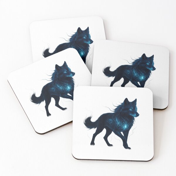 Item preview, ✦ Luminark Wolf — Nightform ✦ - White #FFFFFF designed and sold by WheelieGdArt.