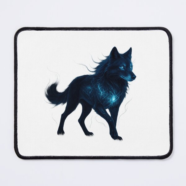 Item preview, ✦ Luminark Wolf — Nightform ✦ - White #FFFFFF designed and sold by WheelieGdArt.