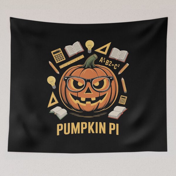 Item preview, pi day pumpkin pi math pumpkin designed and sold by milanforbes.