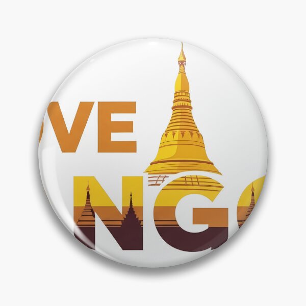Item preview, I Love Yangon Design designed and sold by VerizalShop.