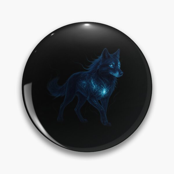 Item preview, ✦ Luminark Wolf — Nightform ✦ - Black #000000 designed and sold by WheelieGdArt.