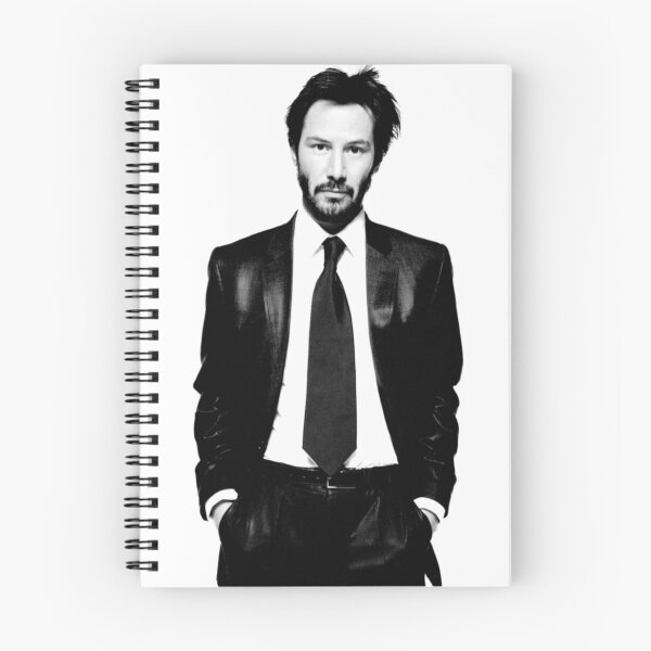Item preview, Keanu 1 Black Suit Minimalist Portrait High-Contrast Art Design designed and sold by itaresapbou.