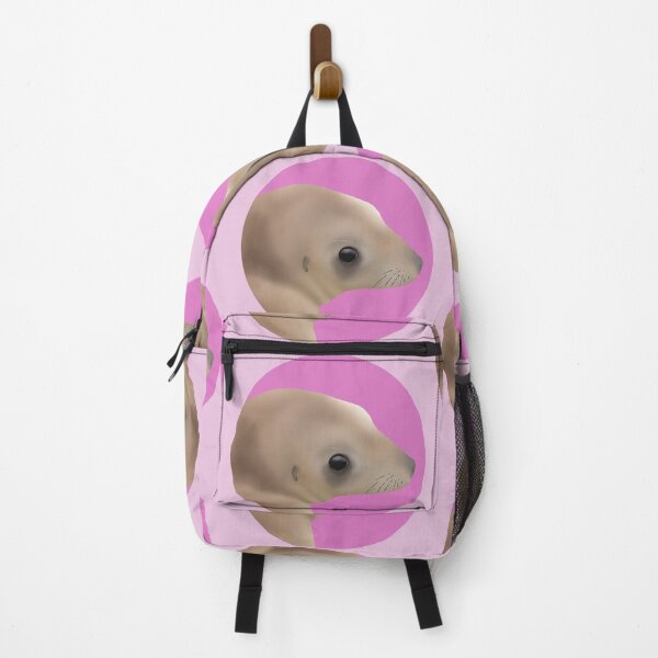 Item preview, Kake - Female New Zealand Sea Lion on Pink designed and sold by GivernyKate.