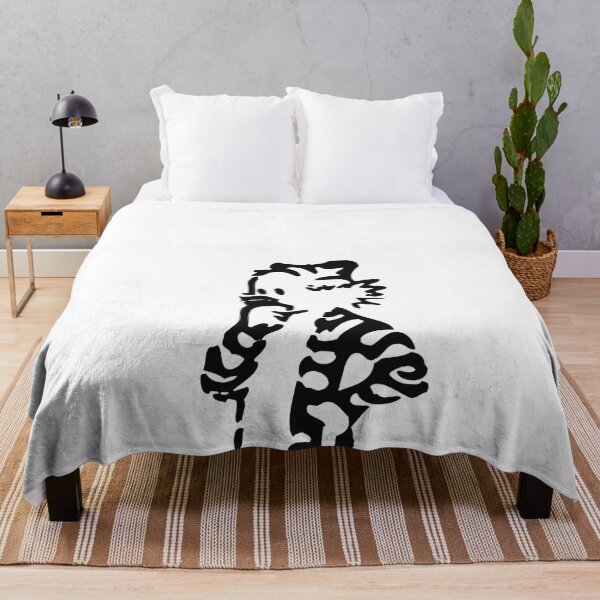 Item preview, Hobbes Thinking Line Art designed and sold by Lumennyxart.