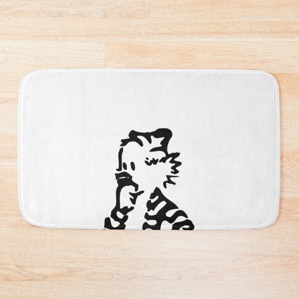 Item preview, Hobbes Thinking Line Art designed and sold by Lumennyxart.
