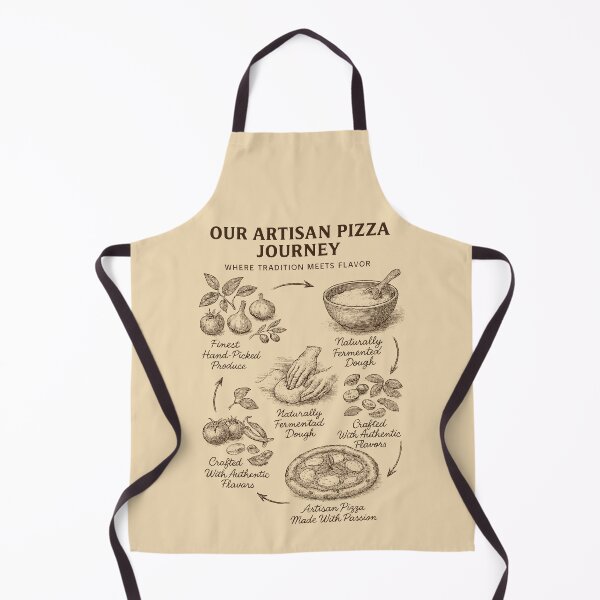 Item preview, Artisan Pizza Journey Infographic with Vintage Illustrations and Flavor Narrative designed and sold by SplashTastic.