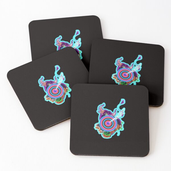 Item preview, Neon Bull Target Strike Design designed and sold by Color for Balance .