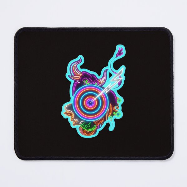Item preview, Neon Bull Target Strike Design designed and sold by Color for Balance .