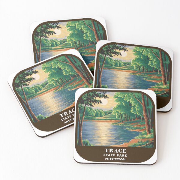Item preview, Vintage Trace State Park (Mississippi State Park) designed and sold by RabbitK.