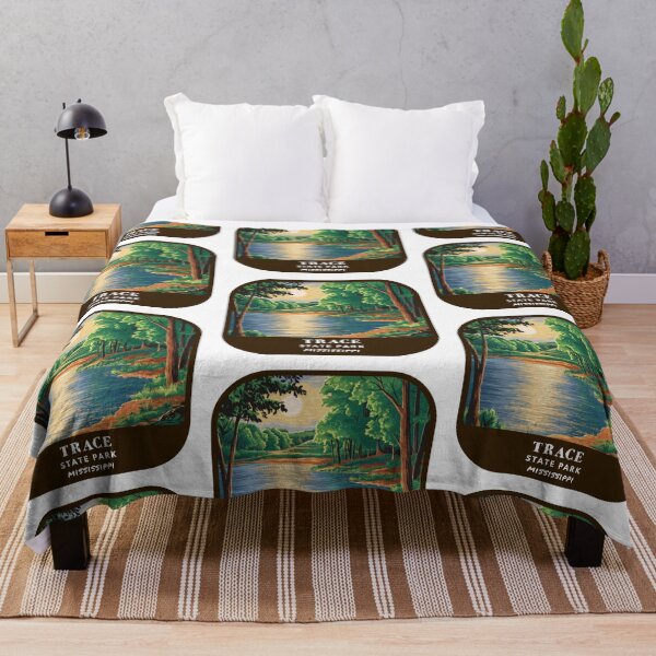 Item preview, Vintage Trace State Park (Mississippi State Park) designed and sold by RabbitK.