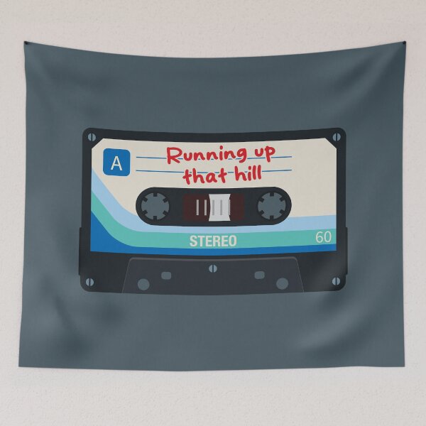 Item preview, running up that hill, stranger things, kate bush designed and sold by Captain Banjo.