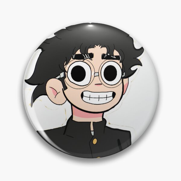 Item preview, okarun dadadan scott pilgrim style sticker designed and sold by dogemayne.