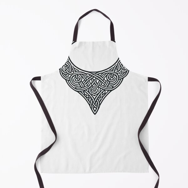 Item preview, Celtic Knot Necklace – Black Line Art Design designed and sold by CelticSoulShop.