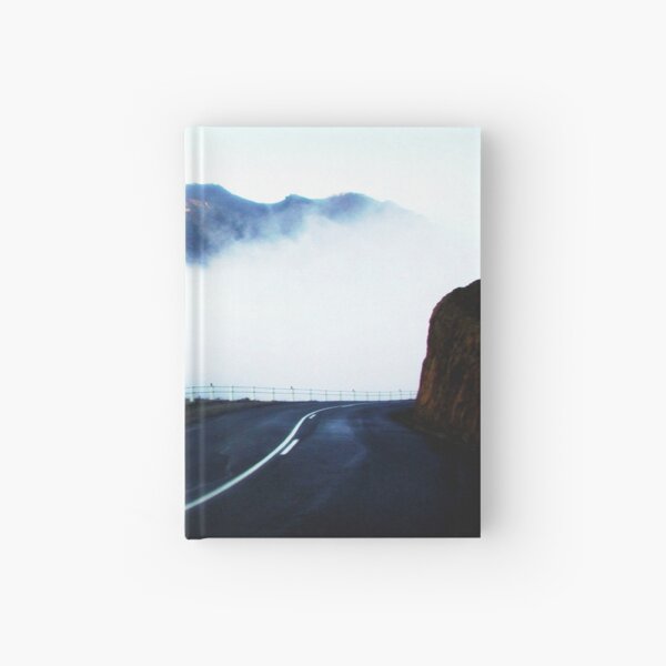 The road to Cradle Top Mountain Hardcover Journal