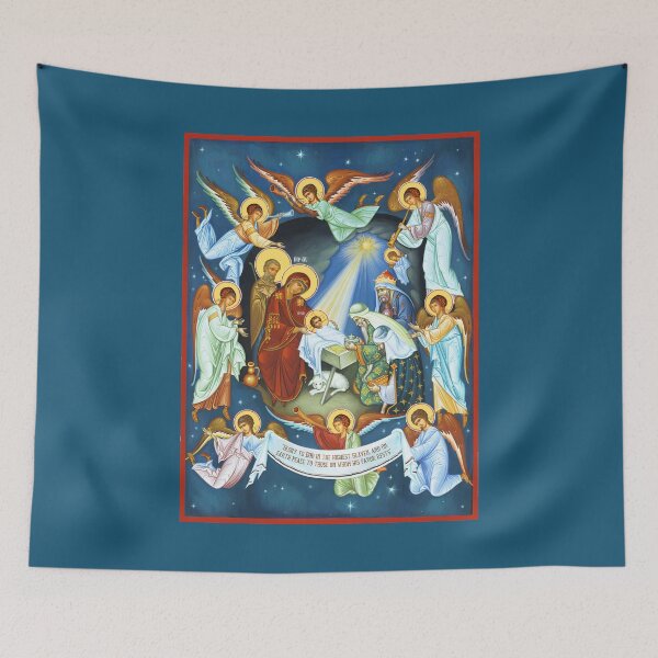Item preview, Gifts of the Magi, Nativity of Christ, Christmas , Orthodox Icon designed and sold by orthodox-icon.