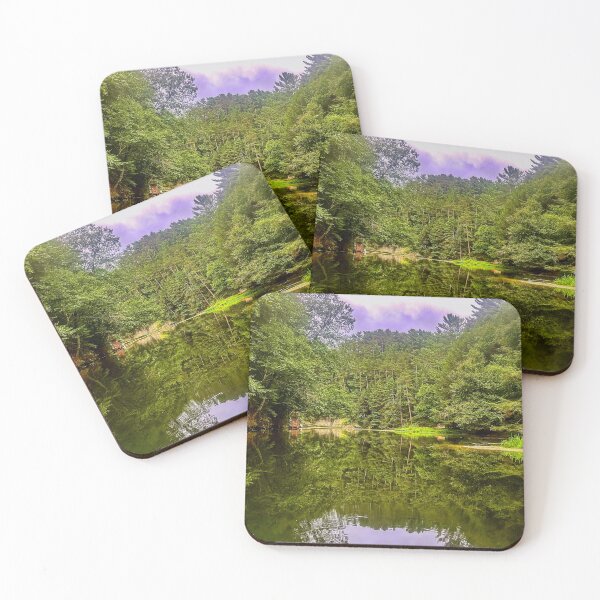 Item preview, Mirror Lake Serenity – Peaceful Wisconsin Nature Print designed and sold by aadventures.