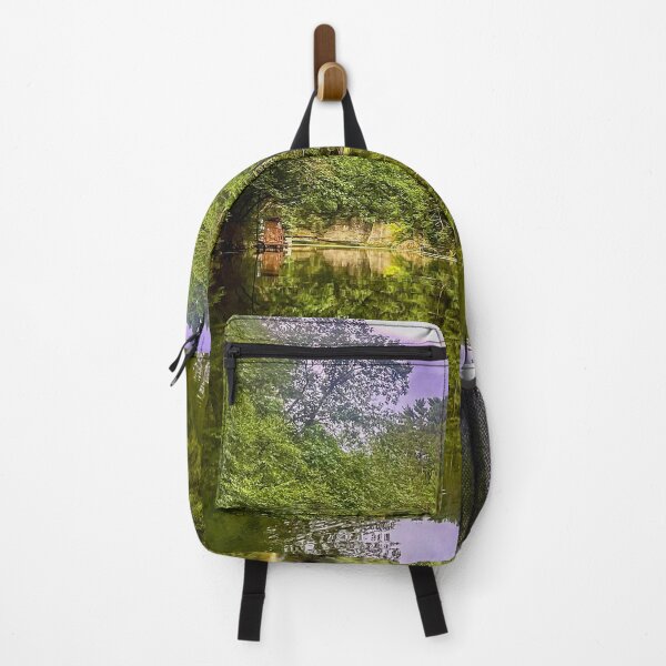 Item preview, Mirror Lake Serenity – Peaceful Wisconsin Nature Print designed and sold by aadventures.