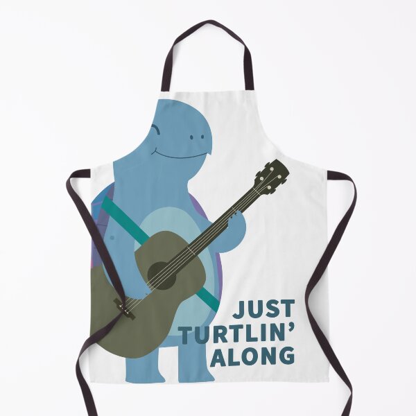 Item preview, Just Turtlin’ Along Chill Turtle Vibing With Guitar designed and sold by Ramkumar2025.