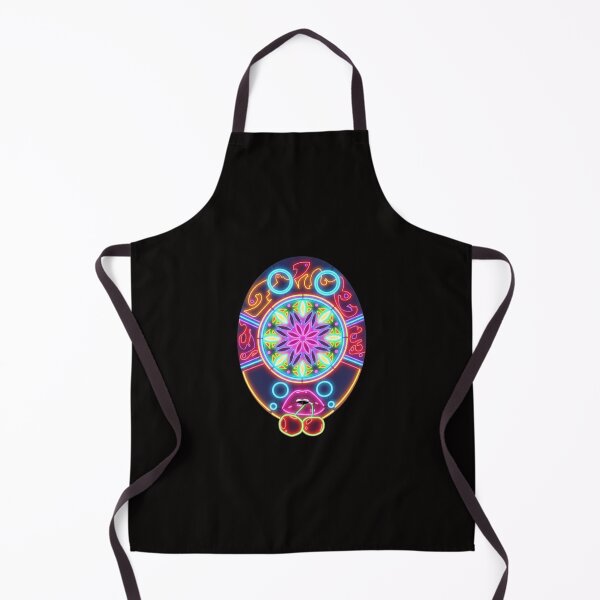 Item preview, Neon Mandala Face With Cherries designed and sold by Color for Balance .