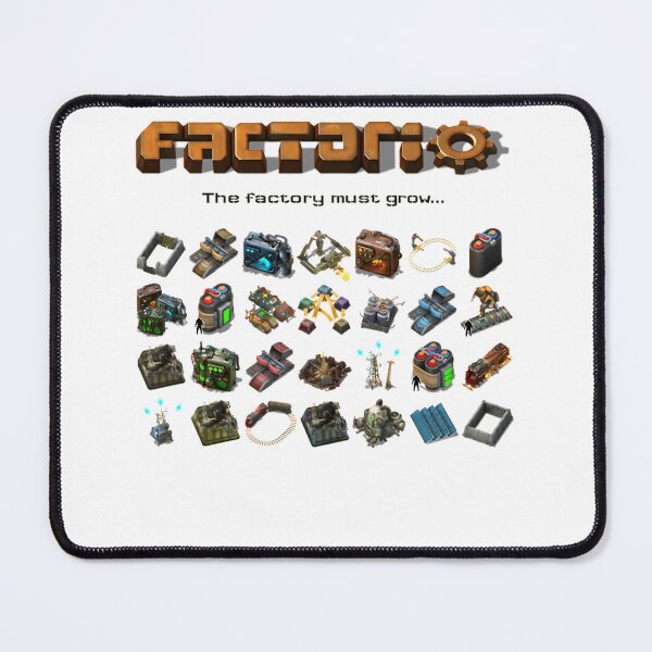 Item preview,  Factorio The Factory Must Grow... designed and sold by jamesricks10.