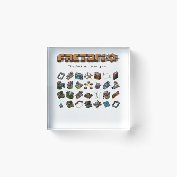 Item preview,  Factorio The Factory Must Grow... designed and sold by jamesricks10.