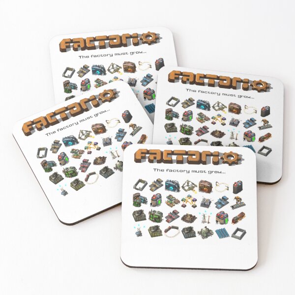 Item preview,  Factorio The Factory Must Grow... designed and sold by jamesricks10.