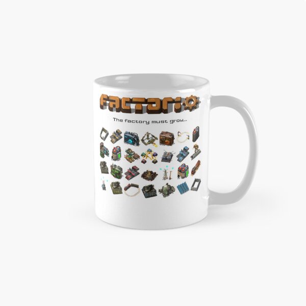 Item preview,  Factorio The Factory Must Grow... designed and sold by jamesricks10.