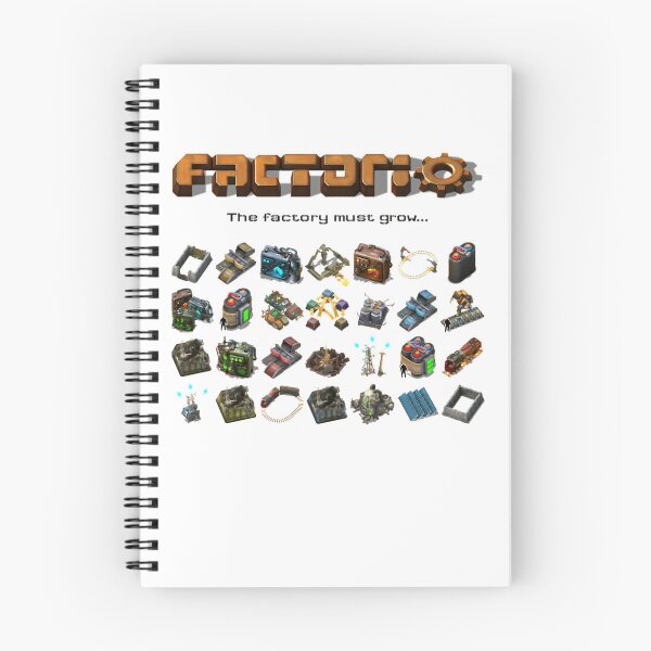 Item preview,  Factorio The Factory Must Grow... designed and sold by jamesricks10.