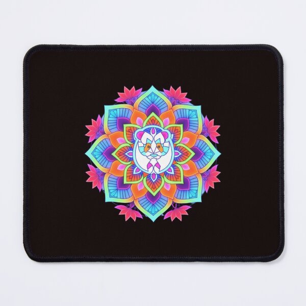 Item preview, Neon Panda Spirit Mandala Art designed and sold by Color for Balance .