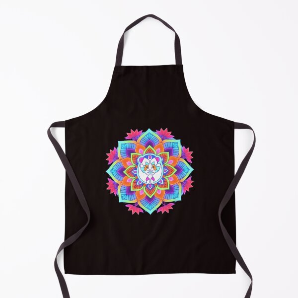Item preview, Neon Panda Spirit Mandala Art designed and sold by Color for Balance .