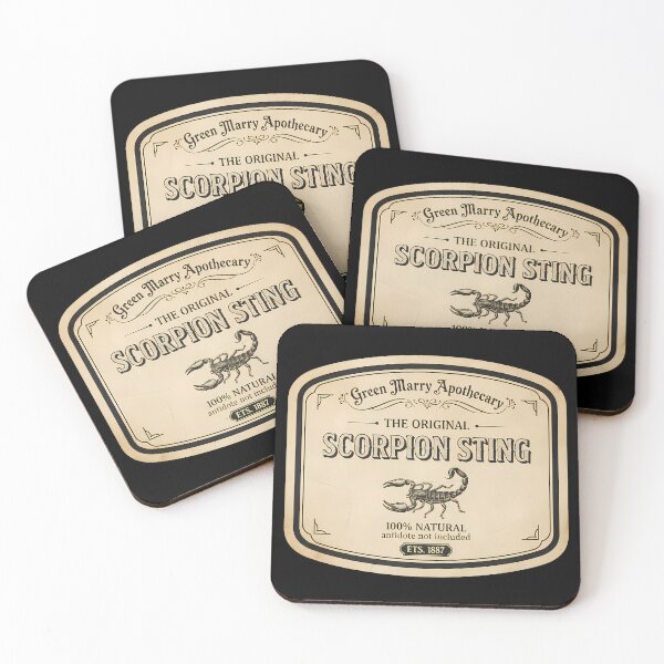 Item preview, Funny Poison Label designed and sold by Funny Vintage Stickers And T-Shirts.