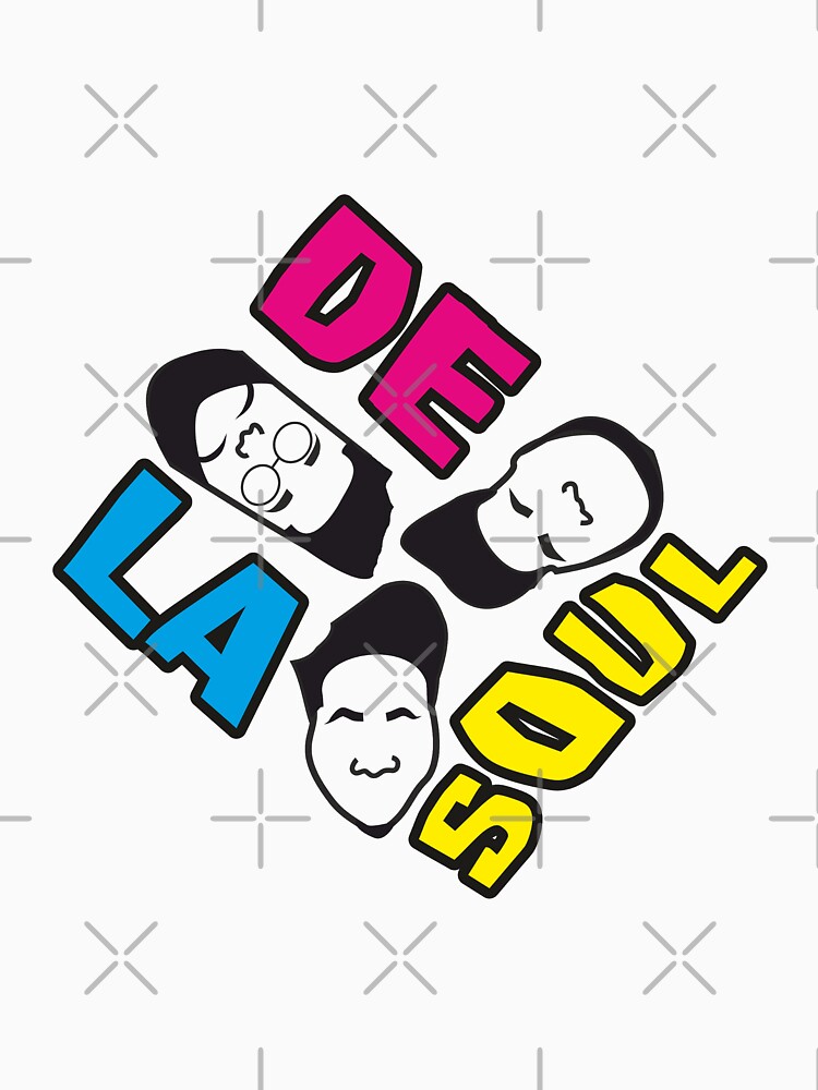 "DeLaSoul Color" T-shirt for Sale by ikidyounot | Redbubble | de la ...
