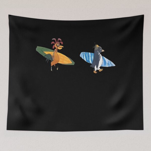 Item preview, Surfs Up Chicken Joe And Cody designed and sold by Brendaervie102.