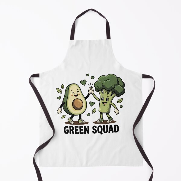 Item preview, Cute Avocado Broccoli Friends Design designed and sold by tollaru.