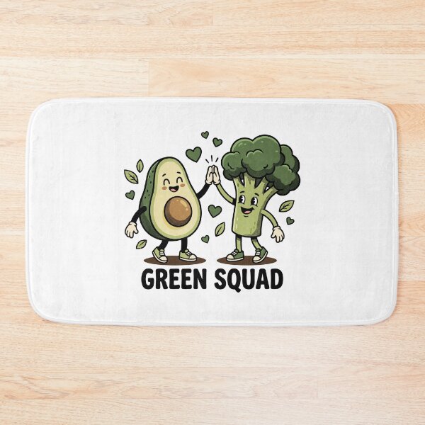 Item preview, Cute Avocado Broccoli Friends Design designed and sold by tollaru.