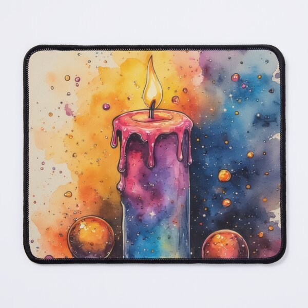 Item preview, Galactic candle with floating spheres designed and sold by Mianku | Für das Leben.
