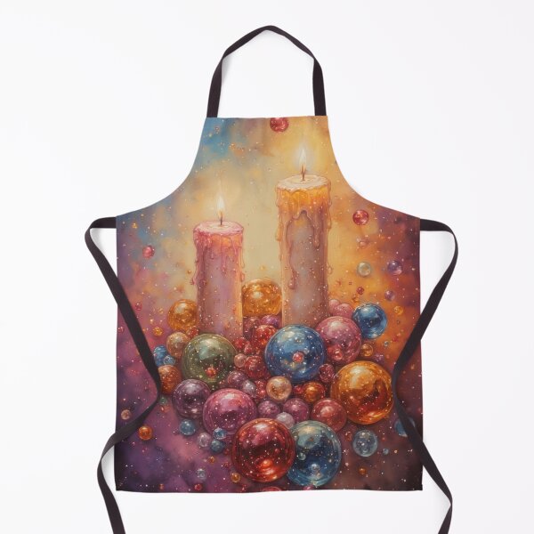 Item preview, Glowing candles and cosmic spheres designed and sold by Mianku | Für das Leben.