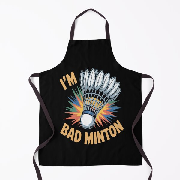 Item preview, I'm Bad Minton Shuttlecock Badminton Player designed and sold by Moxizz.