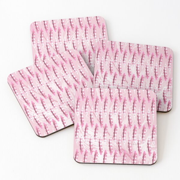 Item preview, Polka Dot Floating Holiday Feathers designed and sold by PolkaDotStudio.